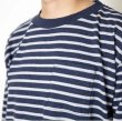 画像4: TURN ME ON（ターンミーオン)　ボーダー9分袖ポケットTEE (NAVY)  (MENS)M/Lサイズ (4)