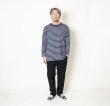 画像6: TURN ME ON（ターンミーオン)　ボーダー9分袖ポケットTEE (NAVY)  (MENS)M/Lサイズ (6)