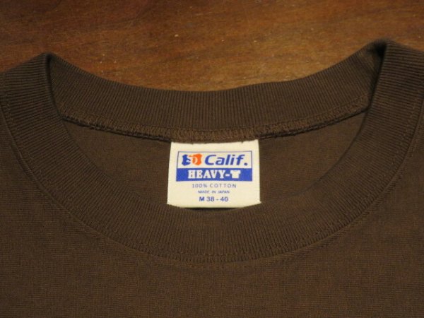 画像4: SALE20%OFF (STANDARD CALIFORNIA/スタンダードカリフォルニア) SD Heavyweight Football Logo T■Brown■（メンズ）M/L/XLサイズ (4)