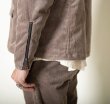 画像6:  (TURN ME ON / ターンミーオン) ストレッチコーデュロイ ダブルライダースJKT(BEIGE)  (MENS)M/Lサイズ (6)