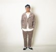 画像4:  (TURN ME ON / ターンミーオン) ストレッチコーデュロイ ダブルライダースJKT(BEIGE)  (MENS)M/Lサイズ (4)