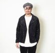 画像2:  (TURN ME ON / ターンミーオン) ストレッチコーデュロイ ダブルライダースJKT(BLACK)  (MENS)M/Lサイズ (2)