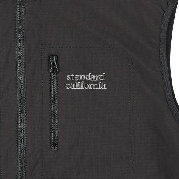 画像3: 20%OFF（STANDARD CALIFORNIA/スタンダードカリフォルニア）SD Cordura Stretch Utility Vest  Black（メンズ）M/Lサイズ (3)