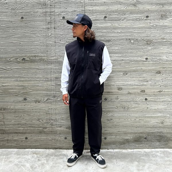 画像6: 20%OFF（STANDARD CALIFORNIA/スタンダードカリフォルニア）SD Cordura Stretch Utility Vest  Black（メンズ）M/Lサイズ (6)