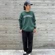 画像2: （CALIFOLKS/カリフォークス）CALIFOLKS Crew Neck Sweat Los Angeles (Green)（メンズ）M/Lサイズ  (2)