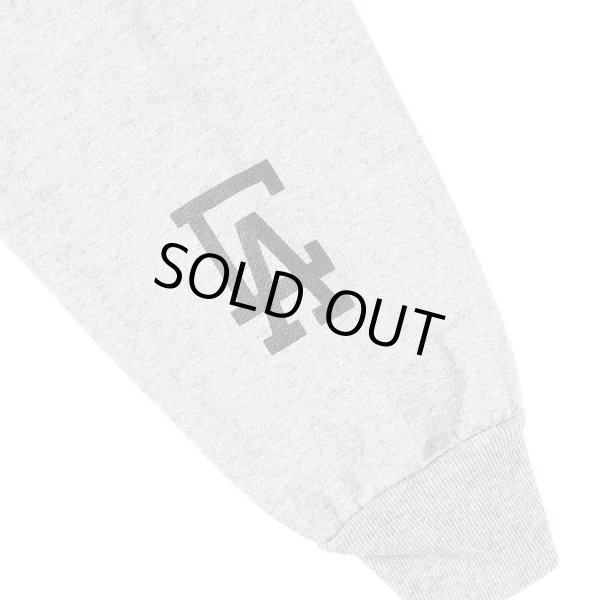 画像4: （CALIFOLKS/カリフォークス）CALIFOLKS Crew Neck Sweat Los Angeles (Gray)（メンズ）M/Lサイズ  (4)