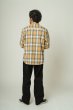 画像6: (BIG MIKE/ビッグマイク) Heavy Flannel Shirts / BGE×WHT（メンズ）M/L/XLサイズ (6)