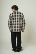 画像7: (BIG MIKE/ビッグマイク) Heavy Flannel Shirts / BLK×GRY×WHT （メンズ）M/L/XLサイズ (7)