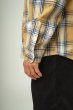 画像4: (BIG MIKE/ビッグマイク) Heavy Flannel Shirts / BGE×WHT（メンズ）M/L/XLサイズ (4)