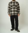 画像2: (BIG MIKE/ビッグマイク) Old Ombre Zip Jacket / BLK×GRY（メンズ）M/L/XLサイズ (2)