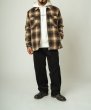 画像2: (BIG MIKE/ビッグマイク) Old Ombre Zip Jacket / BRN×BLK（メンズ）M/L/XLサイズ (2)