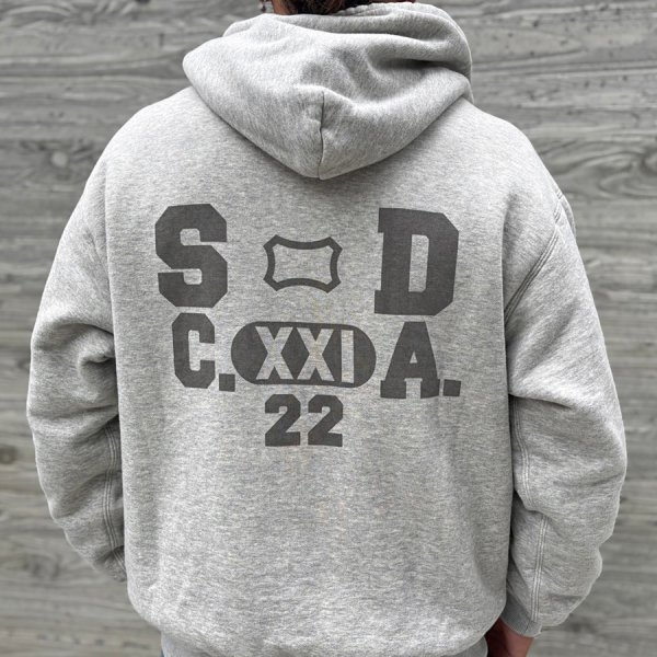 画像3: SALE 20%OFF ( スタンダードカリフォル二ア / STANDARD CALIFORNIA) SD Logo After Hood Sweat■Gray■（メンズ）M/L/XLサイズ (3)