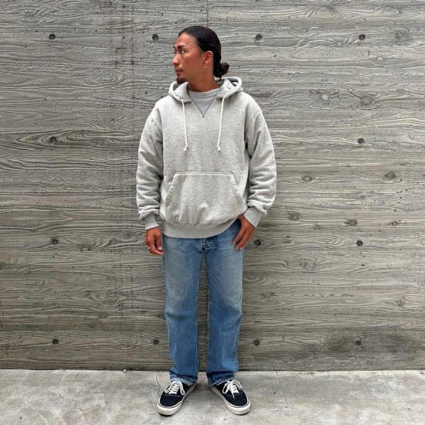 画像8: SALE 20%OFF ( スタンダードカリフォル二ア / STANDARD CALIFORNIA) SD Logo After Hood Sweat■Gray■（メンズ）M/L/XLサイズ (8)