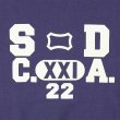 画像4:  スタンダードカリフォル二ア（STANDARD CALIFORNIA) SD Logo After Hood Sweat■Navy■（メンズ）M/L/XLサイズ (4)