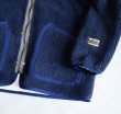 画像13:  (TURN ME ON / ターンミーオン) シープボアZIPブルゾン(NAVY)  (MENS)M/Lサイズ (13)