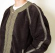 画像6:  (TURN ME ON / ターンミーオン) ボアフライトジャケット (OLIVE) (MENS)M/Lサイズ (6)