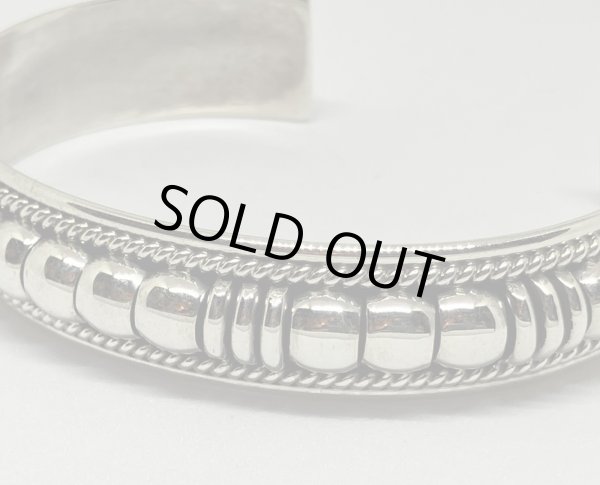 画像3: ■インディアンジュエリー■NAVAJO族（ナバホ族）■バングル Thomas Charley■ハンドメイド■アリゾナ北部現地買付 (3)