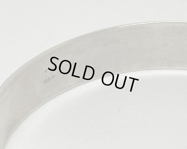 画像5: ■インディアンジュエリー■NAVAJO族（ナバホ族）■バングル Thomas Charley■ハンドメイド■アリゾナ北部現地買付 (5)