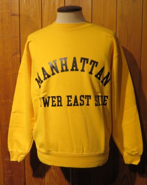 画像1: ジャクソンマティス（JACKSON MATISSE)  MANHATTAN SWEAT  イエロー L/XLサイズ (1)