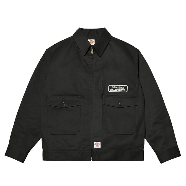 画像1: （STANDARD CALIFORNIA/スタンダードカリフォルニア）Dickies × SD Work Jacket　(Black)（メンズ）S/M/Lサイズ (1)