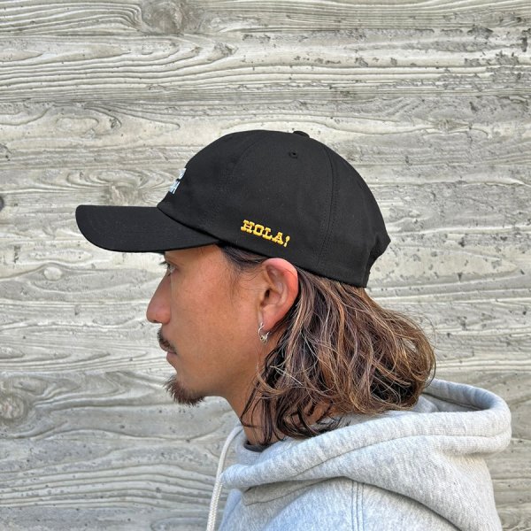 画像3:  (STANDARD CALIFORNIA/スタンダードカリフォルニア) Jeff for SD Logo Baseball Cap　ブラック (3)