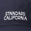 画像5:  (STANDARD CALIFORNIA/スタンダードカリフォルニア) Jeff for SD Logo Baseball Cap　ネイビー (5)