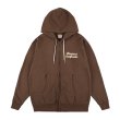 画像1:  スタンダードカリフォル二ア（STANDARD CALIFORNIA) SD US Cotton Script Logo Zip Hood Sweat■Brown■（メンズ）M/L/XLサイズ  (1)