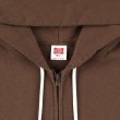 画像3:  スタンダードカリフォル二ア（STANDARD CALIFORNIA) SD US Cotton Script Logo Zip Hood Sweat■Brown■（メンズ）M/L/XLサイズ  (3)