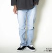 画像4: TURN ME ON（ターンミーオン) ストレッチデニム 新型5POCKETパンツ ( WASHED BLUE ) (MENS)31/33サイズ (4)