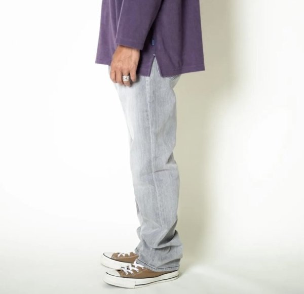 画像2: TURN ME ON（ターンミーオン) ストレッチデニム 新型5POCKETパンツ ( WASHED BLACK ) (MENS)31/33サイズ (2)