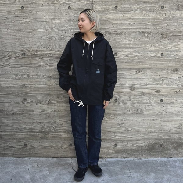 画像2: （STANDARD CALIFORNIA/スタンダードカリフォルニア）Ocean Pacific / SD Hood Jacket　(Black)（メンズ）M/Lサイズ (2)