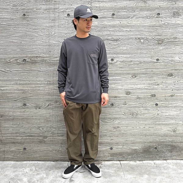 画像2: (STANDARD CALIFORNIA/スタンダードカリフォルニア) SD Tech Dry Active Logo Pocket Long Sleeve T■Black■（メンズ）M/Lサイズ (2)