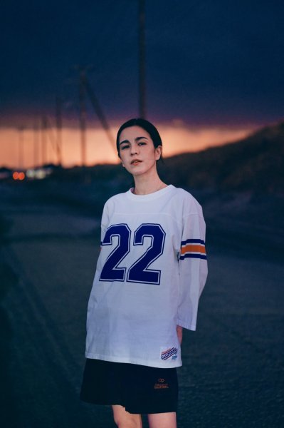 画像3: (STANDARD CALIFORNIA/スタンダードカリフォルニア) SD Heavyweight Football Logo T■White■（メンズ）M/L/XLサイズ (3)