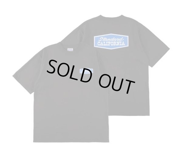 画像1:  (STANDARD CALIFORNIA/スタンダードカリフォルニア) SD Heavyweight Stadium Logo T■Black■（メンズ）S/M/L/XLサイズ (1)