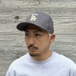 画像2: （CALIFOLKS/カリフォークス)  CALIFOLKS Baseball Mesh Cap　チャコール (2)