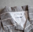 画像8: TURN ME ON（ターンミーオン) ストライプオープンカラーシャツ(BLACK) (MENS)M/Lサイズ (8)