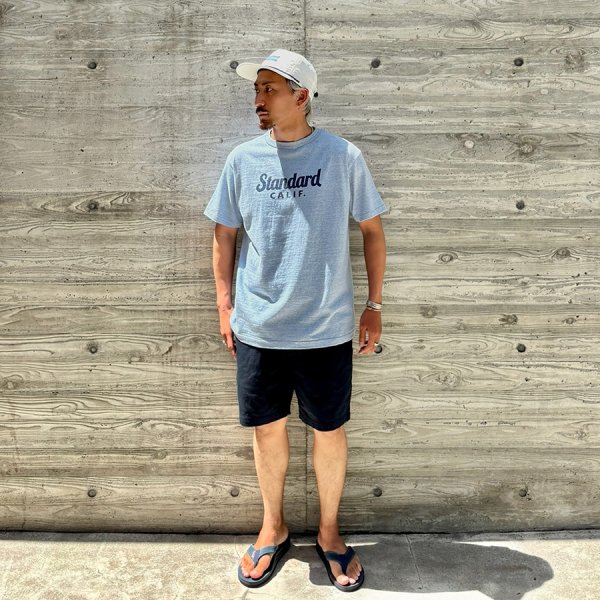 画像2:  (STANDARD CALIFORNIA/スタンダードカリフォルニア) SD 88/12 Diner Logo T　ブルー（メンズ）M/L/XLサイズ (2)