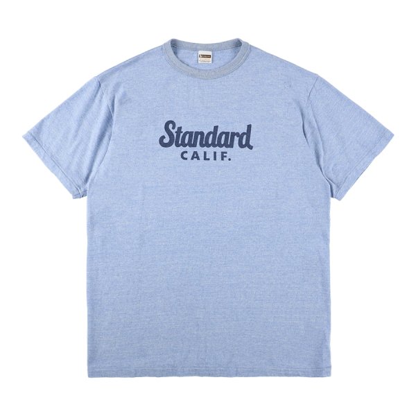 画像1:  (STANDARD CALIFORNIA/スタンダードカリフォルニア) SD 88/12 Diner Logo T　ブルー（メンズ）M/L/XLサイズ (1)