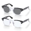 画像1: (STANDARD CALIFORNIA/スタンダードカリフォルニア)×(金子眼鏡) KANEKO OPTICAL / SD Sunglasses Type 4  ブラック / クリア (1)