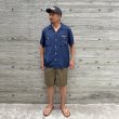 画像2:  (STANDARD CALIFORNIA/スタンダードカリフォルニア) SD Bowling Shirt　Navy（メンズ）M/Lサイズ (2)