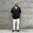 画像2:  (STANDARD CALIFORNIA/スタンダードカリフォルニア) SD Bowling Shirt　Black（メンズ）M/Lサイズ (2)