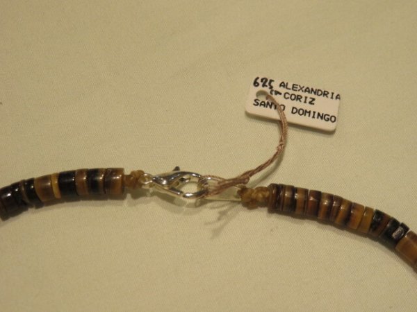 画像5: インディアンジュエリー■SANTO DOMINGO族（サントドミンゴ族）■ヒシネックレス（SANTO-N-001)■ハンドメイド■ニューメキシコ現地買付 (5)