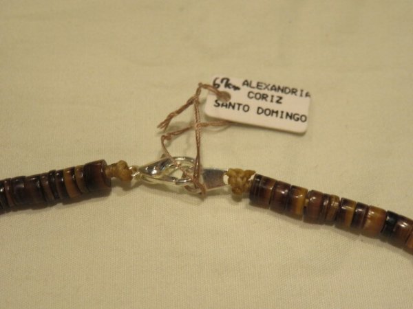 画像5: インディアンジュエリー■SANTO DOMINGO族（サントドミンゴ族）■ヒシネックレス（SANTO-N-007)■ハンドメイド■ニューメキシコ現地買付 (5)