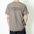 画像1: TURN ME ON（ターンミーオン) TEAM CREW水陸両用 S/S TEE(BLACK)  (KAHKI) (MENS)M/L/XLサイズ (1)