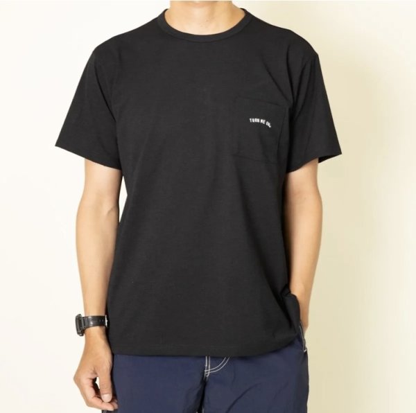 画像4: TURN ME ON（ターンミーオン) アーチロゴ水陸両用 S/S TEE  (BLACK) (MENS)M/L/XLサイズ (4)