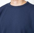 画像3: TURN ME ON（ターンミーオン) ワッフルサーマルTEE(NAVY)  (MENS)M/L/XLサイズ (3)