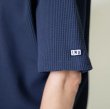画像4: TURN ME ON（ターンミーオン) ワッフルサーマルTEE(NAVY)  (MENS)M/L/XLサイズ (4)