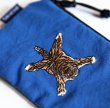 画像2: TURN ME ON（ターンミーオン)　トラ刺繍コインケース(BLUE) (2)