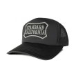 画像1:  (STANDARD CALIFORNIA/スタンダードカリフォルニア) SD Basic Logo Patch Mesh Cap　ブラック (1)