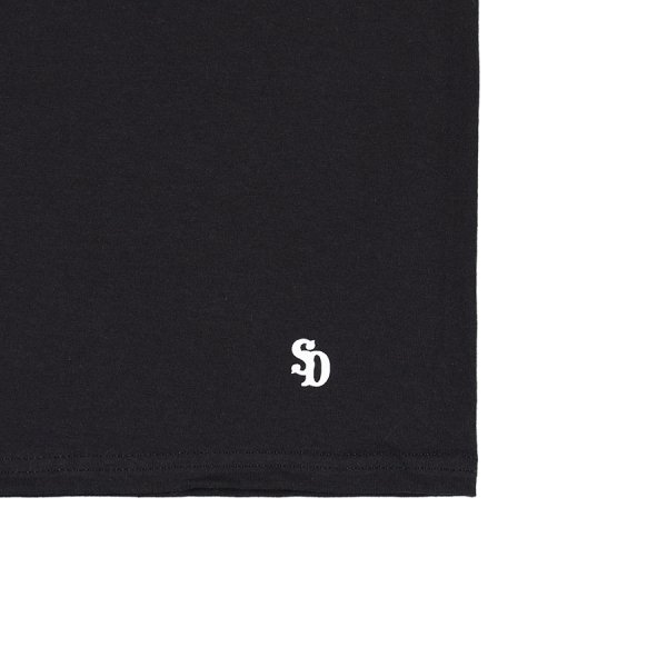 画像4:  (STANDARD CALIFORNIA/スタンダードカリフォルニア) Fruit of the Loom × SD 2Pack T　ブラック（メンズ）M/L/XLサイズ (4)